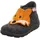 Slipper Grau/Orange 4700 30