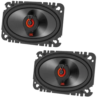 JBL Club 6422F 2-Wege Autolautsprecher Set von Harman Kardon - 120 Watt Ovale KFZ Auto Lautsprecher Boxen 100 x 152 mm | 10 x 15.2 cm | 4x6 Zoll