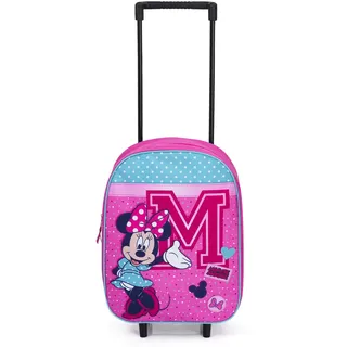 Disney Mickey Mouse Trolley Kinderkoffer - Rosa