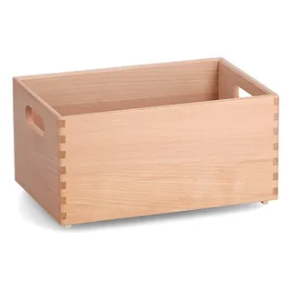 Zeller Holzkiste 30 x 20 x 15 cm 1-tlg. beige