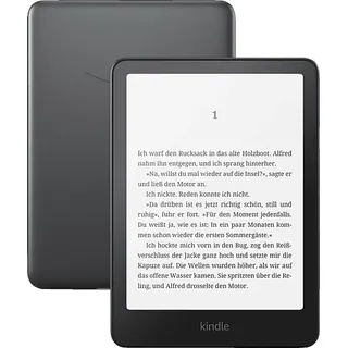 Amazon KINDLE – Der neue Kindle Paperwhite Signature Edition (2024), 7-Zoll Display, 32 GB E-Book-Reader Metallic Black