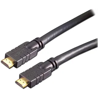 E+P Elektrik HDMI-Kabel HDMV 401/20 HDMI Typ A (Standard) 20 m Schwarz