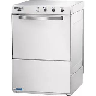 Stalgast Geschirrspülmaschine Universal GN1/1 mit Klarspülmittel- und Reinigerdosierpumpe, 2 Spülprogramme