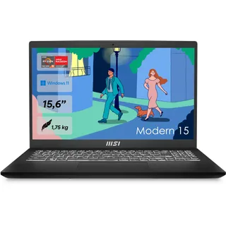 MSI Modern 15 B7M-284 AMD Ryzen 5 7530U 16 GB RAM 512 GB SSD