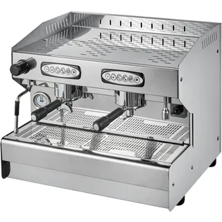 GastroHero Espressomaschine MILANO Compact 2 GR Automatik inkl. Preinfusionssystem