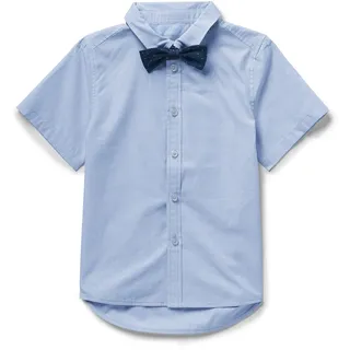 Tchibo - Kinderhemd mit Fliege - Jungen - Gr. 110/116 - hellblau