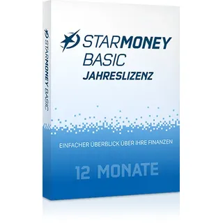 StarMoney 14 Basis Jahreslizenz inkl. Premiumsupport Download