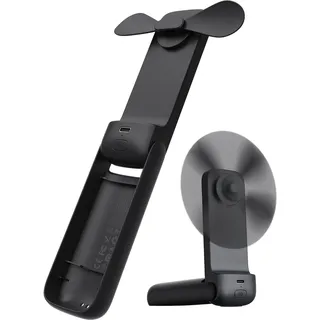 aecooly Pocket 01 Faltbarer Handfächer, schwarz