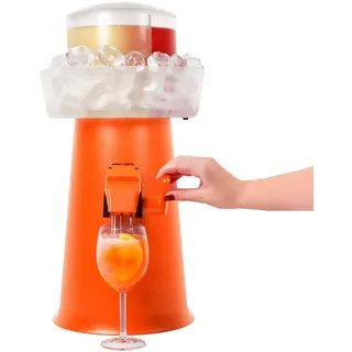 Sprizzer Arancio Aperitivo-Maschine aus Kunststoff, mischt Zutaten und Prosecco automatisch in 5 Sekunden – SPRIZZER