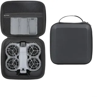 Tasche Kompakter Koffer für DJI für NEO2 für Mini 5 Pro Drohne Zubehör Tragetasche | Wasserdicht und Tragbar | für DJI für NEO2 für Mini 5 Pro Drohne und Controller & Akku Zubehör(Black)