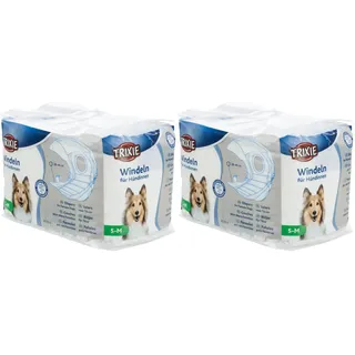 Trixie Hundewindel S-M 12 Stück Weiß