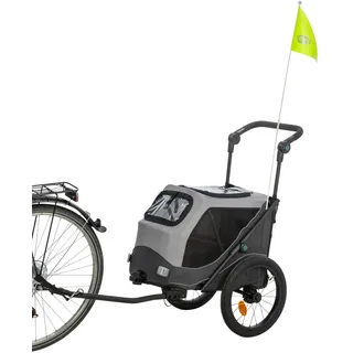 Trixie Hundeanhänger S grau/schwarz