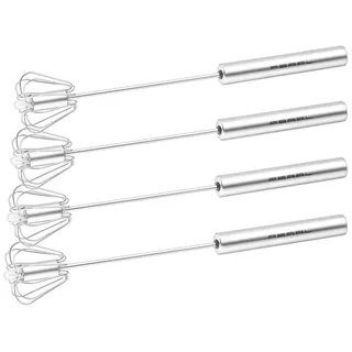 Pearl 4er-Set Multi-Quirls mit Drehautomatik, Edelstahl, 25cm