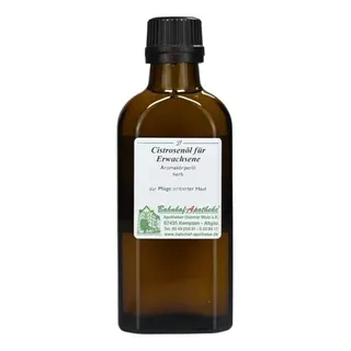 Bahnhof-Apotheke Cistrosenöl Erwachsene 100ml