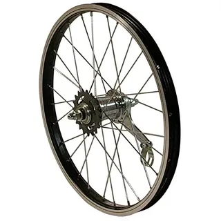 Redondo 20 Zoll Hinterrad 20\" Kasten Felge Schwarz mit 1 Gang Rücktritt Bremse"