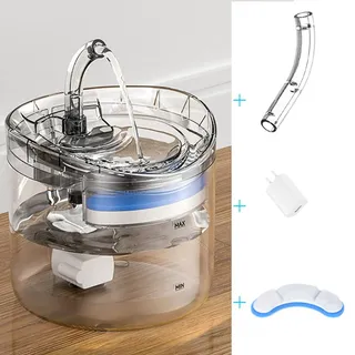 Cuque 8pcs Haustier-Brunnen-Filter-blaues Weißes Katzen-Wasser-Brunnen-Filter-Filterelement für Haustier-Brunnen-Zubehör