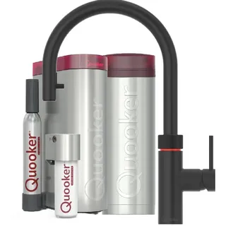 quooker deutschland gmbh Quooker Flex Set Round Küchenarmatur schwarz