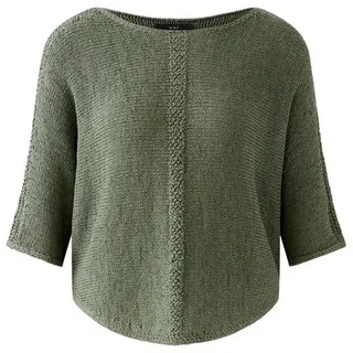 Oui Rundhals-Pullover oui weiss,