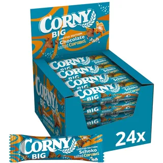 CORNY BIG Limited Edition Schoko Salted Caramel Müsliriegel 24 Riegel, 24 St.