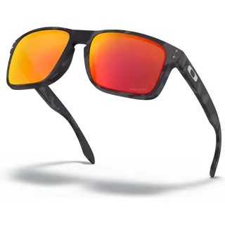 OAKLEY Holbrook Sonnenbrille Black Camo Prizm Ruby