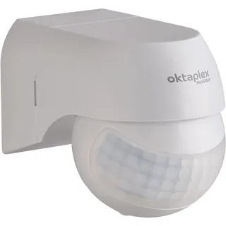 Oktaplex Ana Bewegungsmelder Außen 230V IP44 180° Weiß