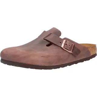 Birkenstock Boston Nubukleder geölt schmal habana 39