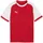 teamLIGA26 Jersey Jr rot/weiß 164