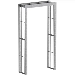 Eleo Rosenbogen Savona Feuerverzinkt 230 cm x 124 cm x 37 cm