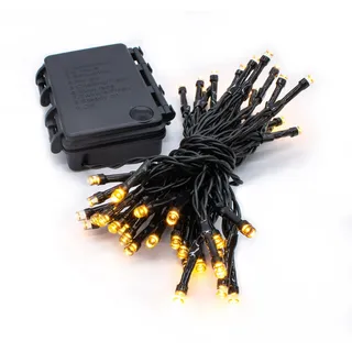 Spetebo LED Lichterkette Außen 15 m Warmweiß