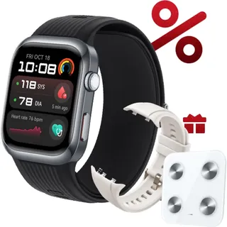 Huawei Watch D2 Schwarz Fluorelastomer-Armband