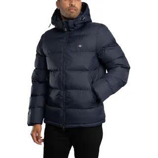 Gant Winterjacke einfarbig dunkelblau wasserabweisend - Dunkelblau - 3XL