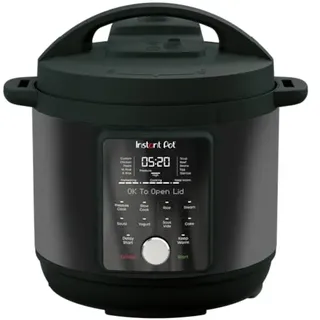 Instant Pot Duo Plus Schnellkochtopf & Slow Cooker, Dampfgarer + Reiskocher, Schwarz