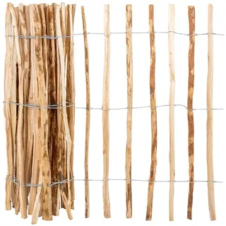 Voss.garden Staketenzaun 500 x 120 cm Haselnuss