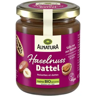 Alnatura Bio Haselnuss-Dattel-Creme, 240 g