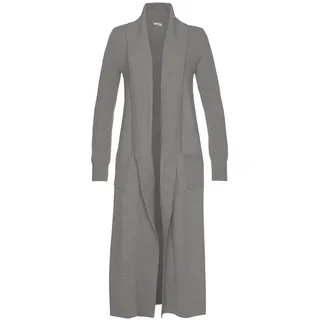 LASCANA Longstrickjacke grau 36/38