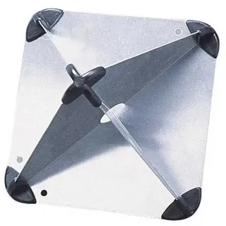 Trem Radarreflektor 30 cm Aluminium Grau