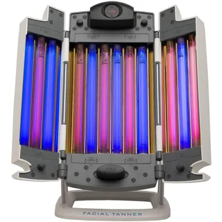 time4wellness Gesichtsbräuner Facial Tanner Turbo Power - Komplette Bräunung im ganzen Gesicht und oberem Dekolleté