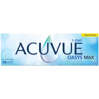 Acuvue Oasys Max 1-Day Multifocal 30 Linsen) PWR:4.25, BC:8.4, DIA:14.3, ADD:High