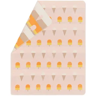 David Fussenegger Babydecke Juwel 'Gelato Dreams' 70 x 90 cm Altrosa