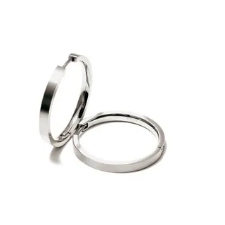 Boccia Titanium Creolen 0517-01 Silber 0517-01