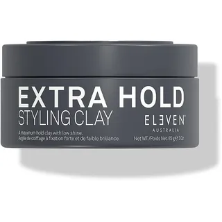 ELEVEN AUSTRALIA Extra Hold Styling Clay | Das ideale Produkt für einen 24-Stunden-Halt. Am besten geeignet für kurzes Haar - 85g