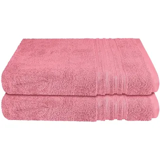 Duschtuch 2 x 70 x 140 cm malve