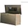 100 101 x 61 x 46 cm Bronze-Metallic