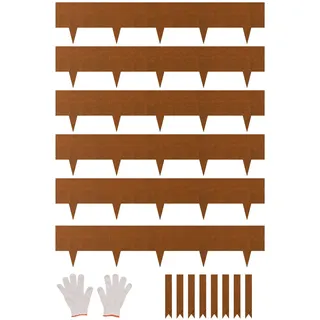 Vevor Rasenkante 1016 x 203,2 mm 6 Stück Metall