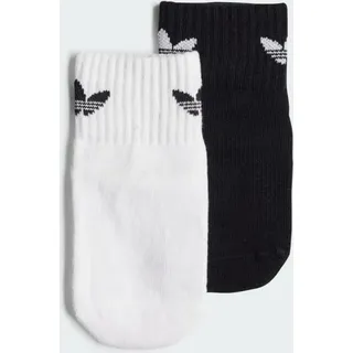 Anti-Slip Socken, 2 Paar - Black / White - 25-27
