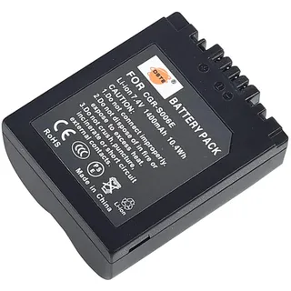 DSTE CGR-S006E S006E Li-Ion Akku Kompatibel mit Panasonic Lumix DMC-FZ30 DMC-FZ50 DMC-FZ28 DMC-FZ18 DMC-FZ8 DMC-FZ38 DMC-FZ35 DMC-FZ7