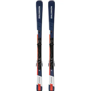 Salomon S/max 6 Xt+m10 All-Mountain-Ski Silver/Legion Blue Met/Fiery Coral 150 cm
