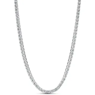 Pandora Tennis-Choker-Halskette 393806C01-40 Silber