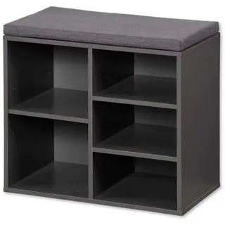 KESPER Schuhbank 51,5 x 48 x 29,5 cm grau / grau