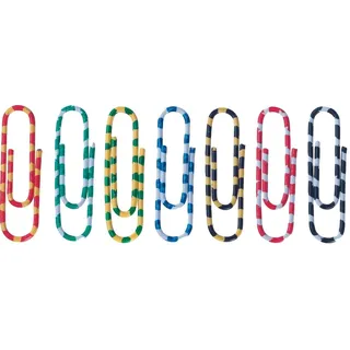 Alco Büroklammer Zebra 2256-26 28mm rund sortiert 100 St./Pack.